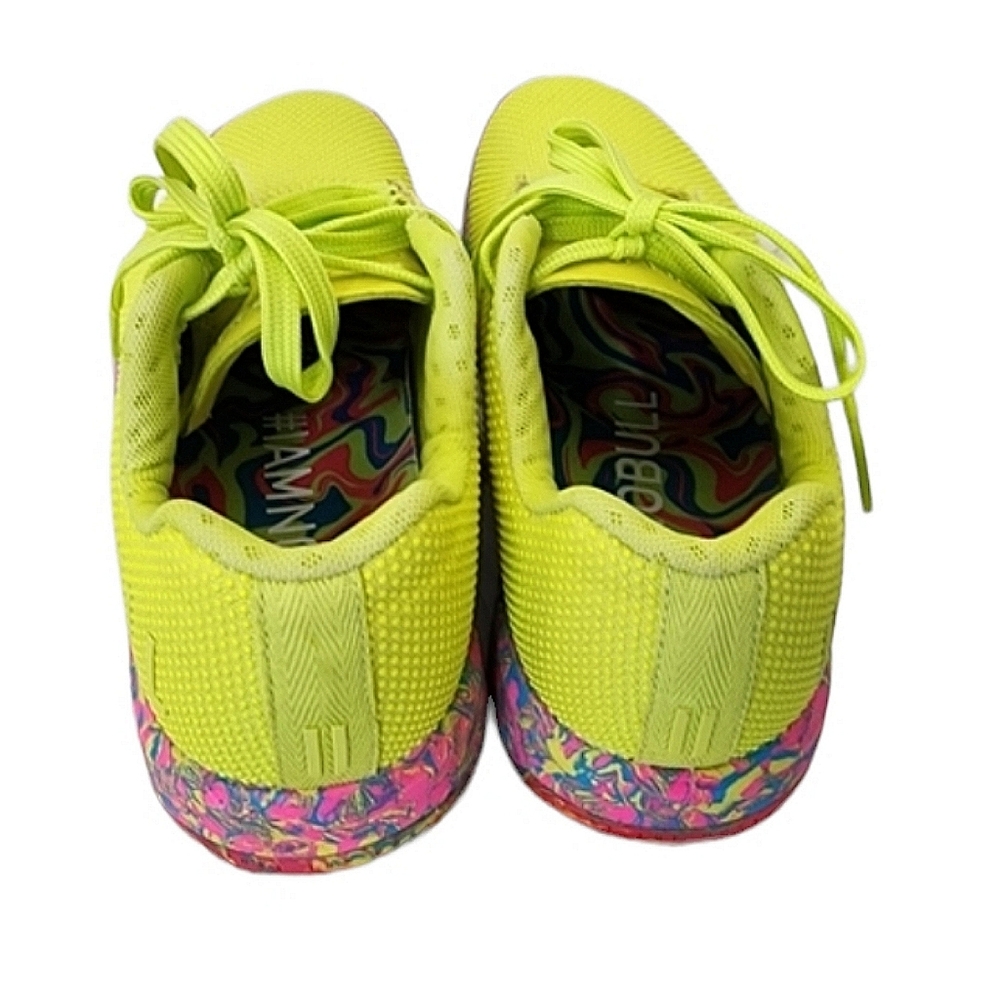 Nobull cross-training shoes size 7 neon green women's - Picture 6 of 12